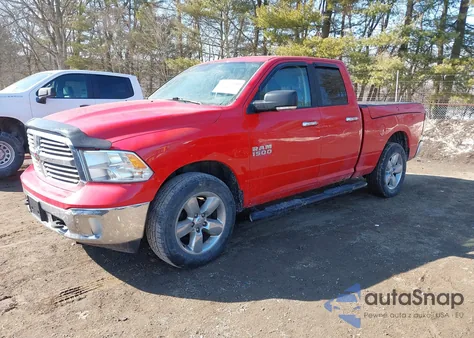 2016 Ram 1500 Big Horn из США, поврежденный, VIN 1C6RR7GG3GS202278